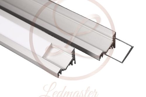 LEDmaster Sarok aluprofil opál fedéllel 30-60°