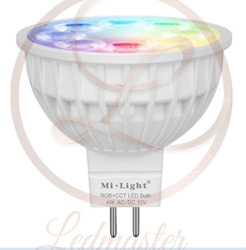 Mi Light MR16-os foglalatú 4W-os RGBW izzó