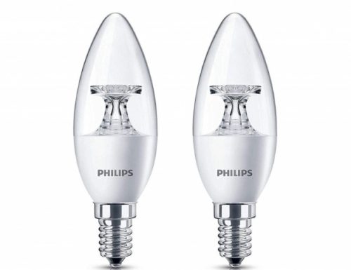 Philips E14-es foglalatú 5 5W-os natúr fehér izzó PHILIPS