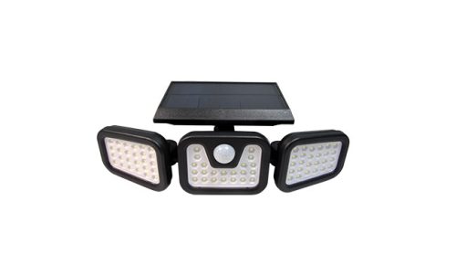 MasterLED Solar LED napelemes reflektor 15 W-os mozgásérzékelővel