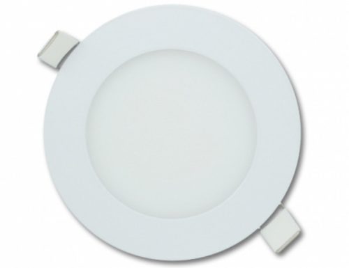 EcoLight 6 W-os süllyesztett natúr fehér  kör alakú LED-es mennyezetlámpa