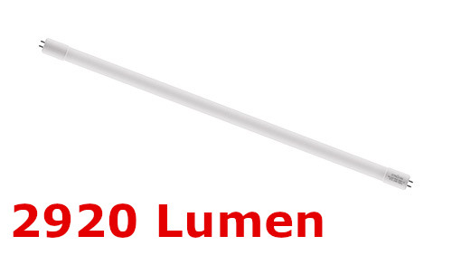 Strühm T8 LED PRO 120 cm-es  natúr fehér üveg fénycső 20 W-os