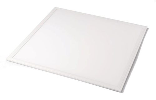 EcoLight 595x595-ös süllyesztett 40 W-os natúr fehér LED panel fehér kerettel