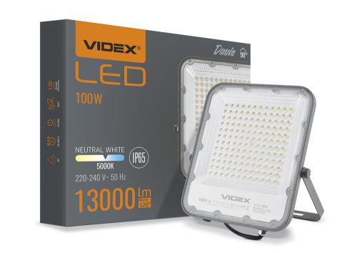 Videx Davis 100 W-os 5000K 13 000lm  LED reflektor