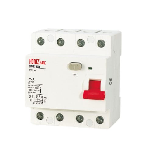 Horoz SAFE Fi-relé RCCB 2P 25A  30mA  400V