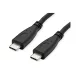 ROLINE Kábel USB 3.2 Gen 2 C - C, M/M, 10Gbit/s, PD (Power Delivery) 20V5A - 100W, Emark-al, Video Support, 1m, fekete