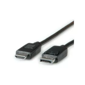   ROLINE Kábel DisplayPort 1.1 DP - HDMI 2K@60Hz, M/M, 2m, fekete