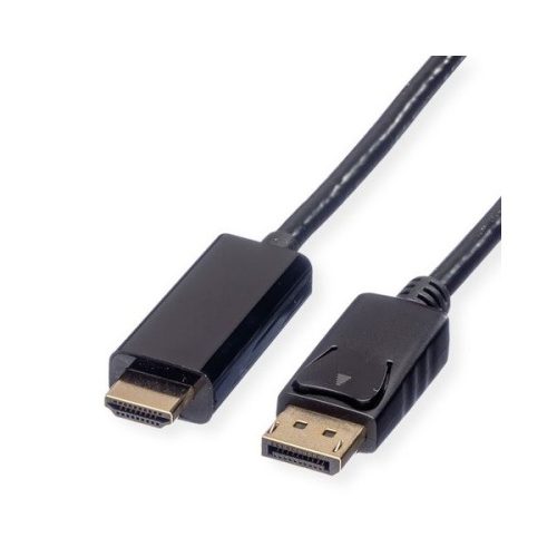 ROLINE Kábel DisplayPort - HDMI, M/M, 2m