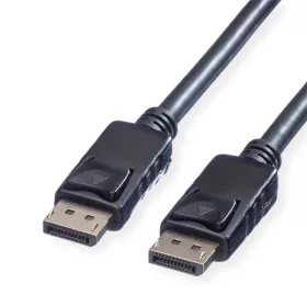   ROLINE Kábel DisplayPort 1.2 DP - DP, TPE, 4k@60Hz, M/M,  5m, fekete