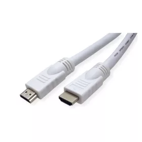   VALUE Kábel HDMI - HDMI 1080p@60Hz, Ethernet M/M, 15m, fehér