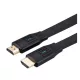 VALUE Kábel HDMI, Flat kábel, 8K Ethernet M/M,  3m
