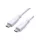 VALUE Kábel USB 3.2 Gen 2 C - C, M/M, 10Gbit/s, PD (Power Delivery) 20V5A - 100W, Emark-al, Video Support, 0,5m, fehér
