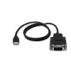 ROLINE Kábel USB-A - RS422/485, konverter, M/M, 1,2m, fekete