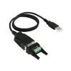 ROLINE Kábel USB-A - RS422/485, konverter, M/M, 1,2m, fekete