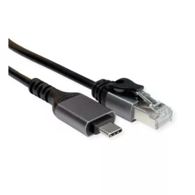 VALUE Kábel USB 3.2 USB-C - RJ45, M/M, 1m, fekete