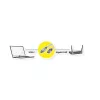 VALUE Kábel USB 3.2 USB-C - RJ45, M/M, 1m, fekete