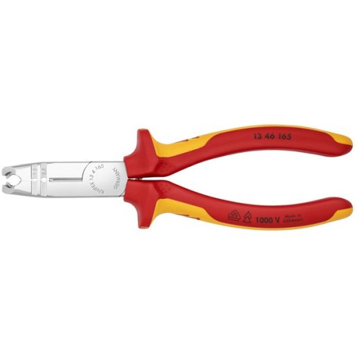 KNIPEX Fogó,Huzalcsupaszító fogó,165 mm, 8-13mm, szigetelt