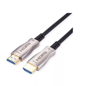   VALUE kábel HDMI 2.0 HDMI - HDMI Optikai, AOC, 4K@60Hz, M/M, 20m, fekete
