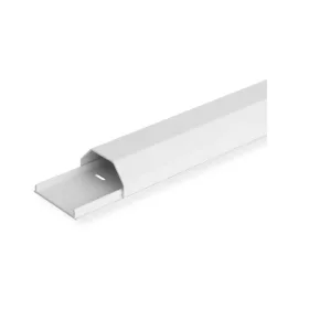   ROLINE Kábelfedél, kábeltakaró,  Alumínium, 33x18mm, fehér, 1,1 m