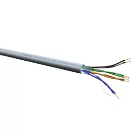 ROLINE Fali kábel UTP CAT5e, 100m, szürke