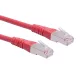 ROLINE Patch kábel S/FTP CAT6 (PiMF) 20m, piros