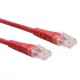 ROLINE Kábel UTP CAT6,   3m, piros