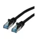ROLINE Patch kábel S/FTP PATCH CAT6a LSOH,   3m, fekete