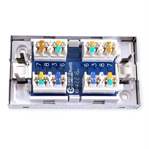 ROLINE JUNCTION BOX Fali összekötő ház STP CAT5e