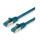 VALUE Patch kábel S/FTP, CAT6A, 1m, kék