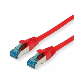 VALUE Patch kábel S/FTP, CAT6A, 1,5m, piros
