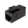 VALUE Toldó, Coupler UTP RJ45 CAT6 8P8C, fekete