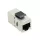 VALUE Toldó, Coupler ,STP, RJ45, CAT6a, 8P8C, ezüst