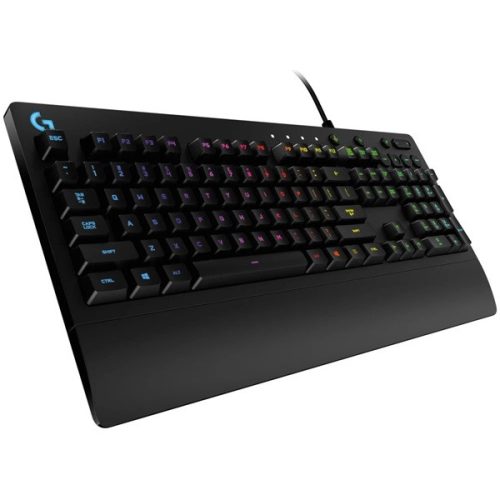 LOGITECH Billentyűzet RGB, vezetékes, G213, Magyar, fekete