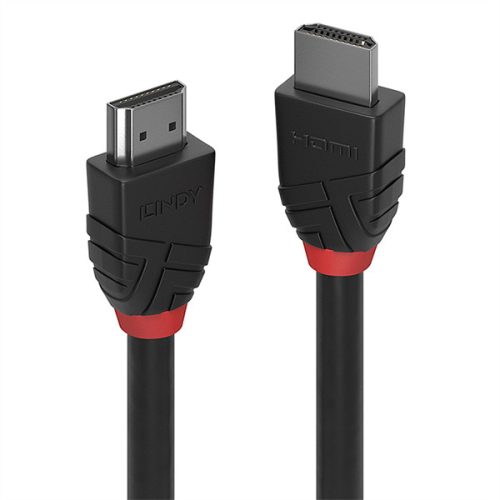 LINDY Kábel HDMI 2.0 High Speed Black Line,  2m