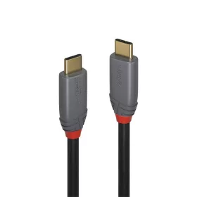   LINDY Kábel USB 3.2 Gen2x2 C - C, 5A, Power Delivery (PD) 20Gbps, M/M  0,5m, fekete