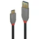 LINDY Kábel USB 3.2 Gen2 A - C, 5A, 10Gbps, M/M  1,5m, fekete