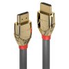 LINDY Kábel HDMI High Speed Gold Line,   1m - 20 ÉV GARANCIA