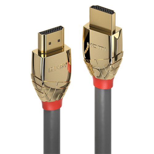 LINDY Kábel HDMI High Speed Gold Line,   1m - 20 ÉV GARANCIA