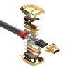 LINDY Kábel HDMI High Speed Gold Line,   1m - 20 ÉV GARANCIA