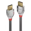 LINDY Kábel HDMI 2.0 HDMI - HDMI, Cromo Line, 4K@60Hz, M/M,   2m, szürke