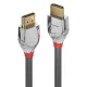 LINDY Kábel HDMI 2.0 HDMI - HDMI, Cromo Line, 4K@60Hz, M/M,   2m, szürke