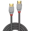 LINDY Kábel HDMI 2.0 HDMI - HDMI, Cromo Line, 4K@60Hz, M/M,   2m, szürke