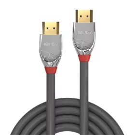   LINDY Kábel HDMI 2.0 HDMI - HDMI, Cromo Line, 4K@60Hz, M/M,   3m, szürke