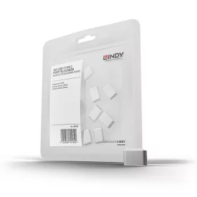   LINDY Dugó biztonsági, Port Blocker, USB C, fehér (10db/csomag)