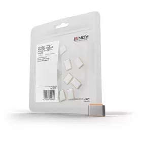   LINDY Dugó biztonsági, Port Blocker, USB C, narancssárga (10db/csomag)