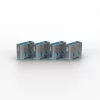 LINDY Dugó biztonsági, Port Blocker, USB A és kulcs, kék (4db dugó + kulcs)