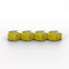 LINDY Dugó biztonsági, Port Blocker, RJ45 + kulcs, sárga (10db dugó + 1db kulcs)