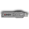 LINDY Dugó biztonsági, Port Blocker, USB A kulcs, fehér