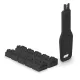 LINDY Dugó biztonsági, Port Blocker, RJ45 + kulcs, fekete (10db dugó + 1db kulcs)