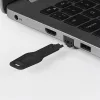 LINDY Dugó biztonsági, Port Blocker, RJ45, kulcs nélkül, fekete (20db/csomag)